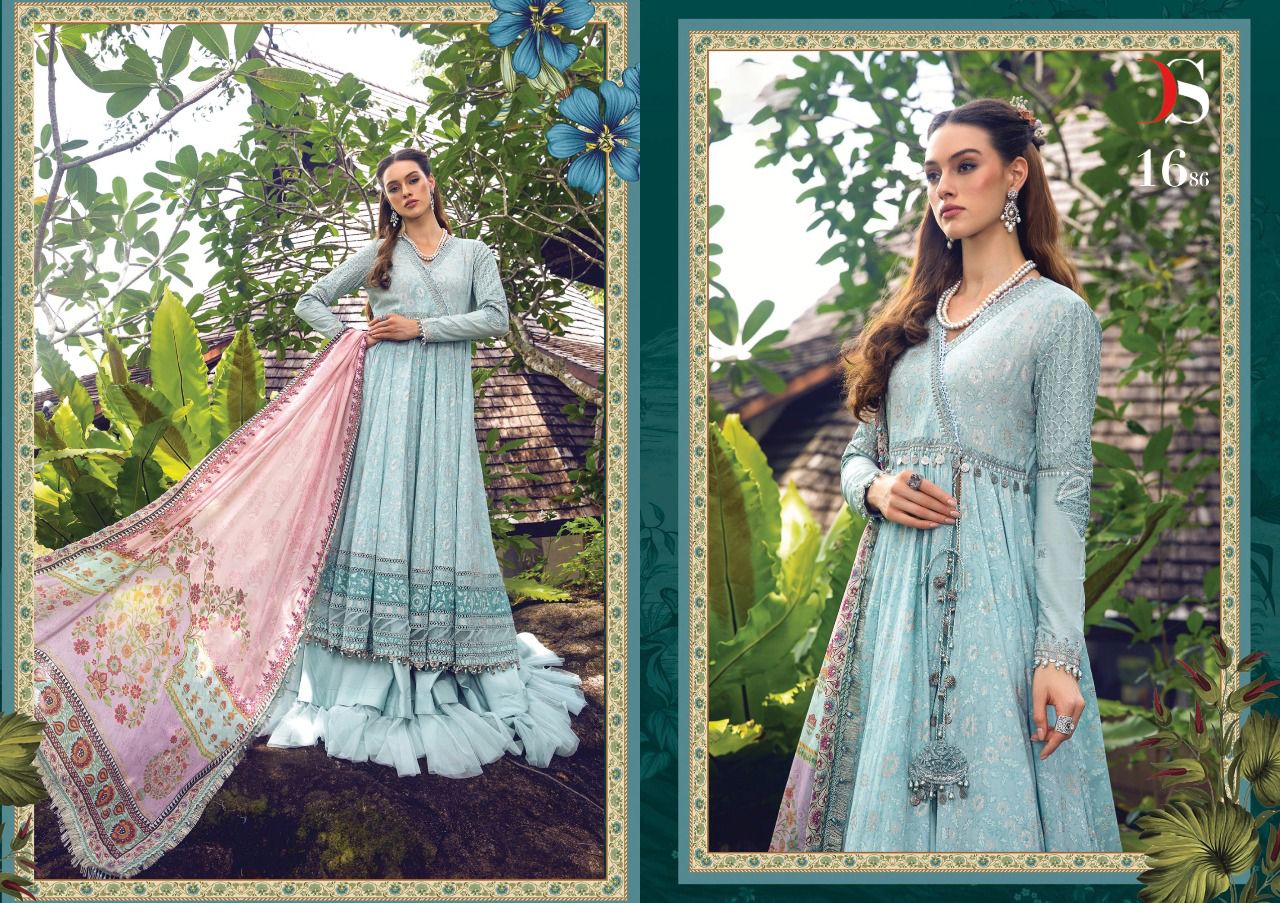 Deepsy Maria B M Print 22 Vol 3 Cotton Casual Wear Pakistani Salwar Suits Collection
